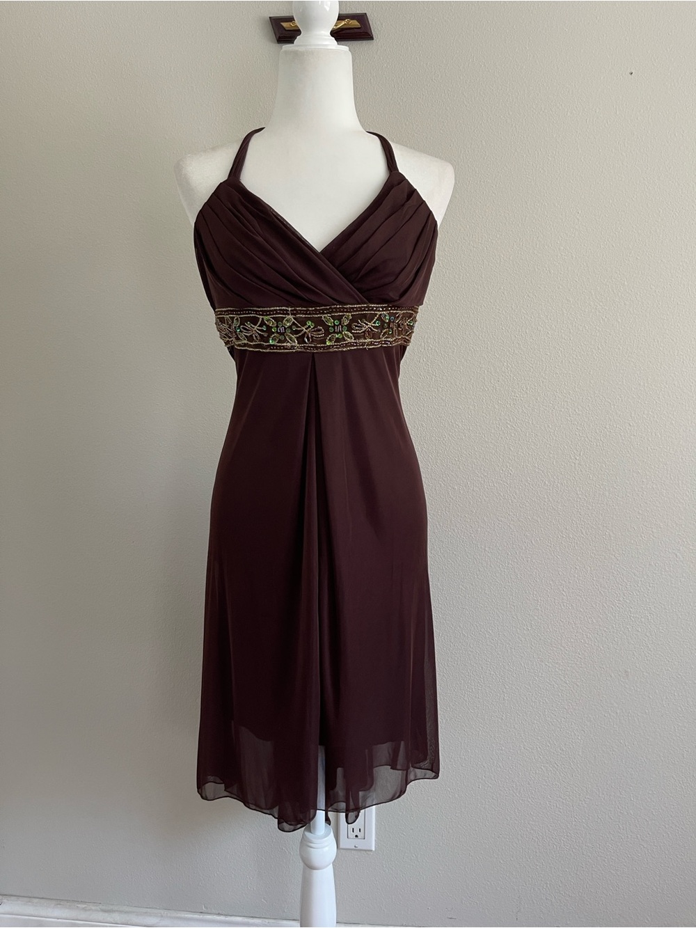 City Triangles Brown Dress with Tag